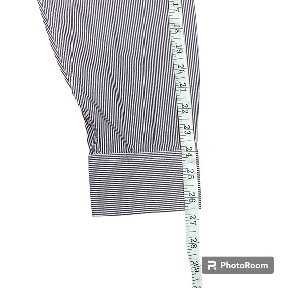 Men's BANANA REPUBLIC Striped‎ Button-Down Long Sleeve- Size XL - Picture 10 of 14